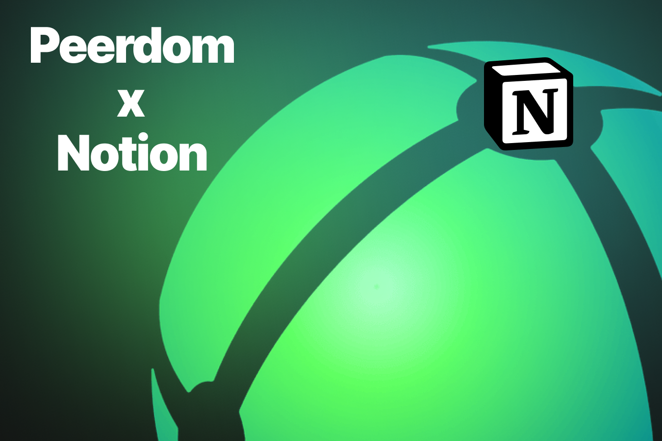 Peerdom and Notion work well together. Alt