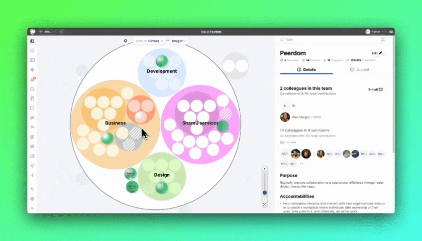Short video previewing drag-and-drop editing on the map. Alt
